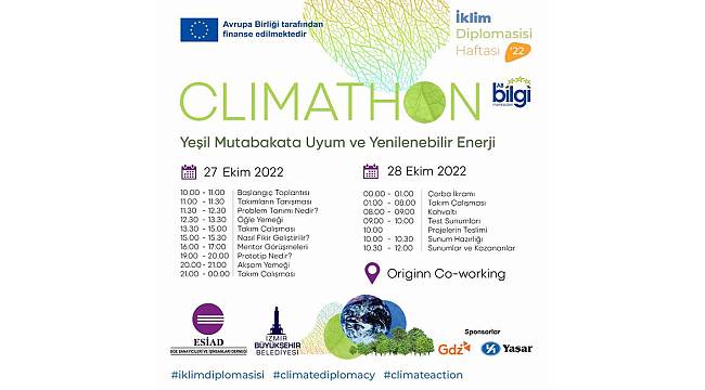 Climathon İzmir'22 başlıyor 
