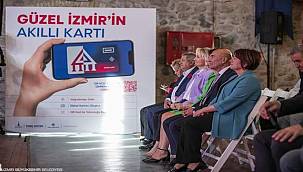 Güzel İzmir'in akıllı kartı 
