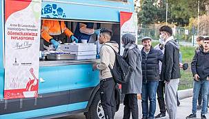 İzmir Büyükşehir Belediyesi öğrencilere yemek noktasını 6'ya çıkardı 