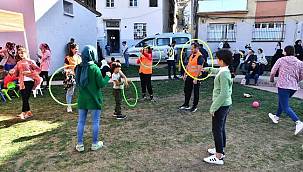 "Sakin mahalle" şenlendi 