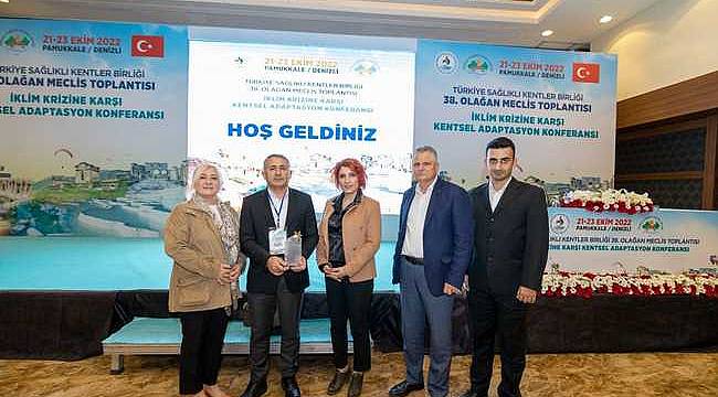 ​Türkiye Sağlıklı Kentler Birliği'nden İZSU'ya Sağlıklı Çevre Ödülü 