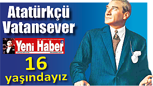 Yeni Haber Gazetesi 16 Yaşında! 