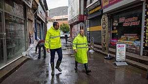 Beklenen yağışlar geldi, İZSU teyakkuza geçti 