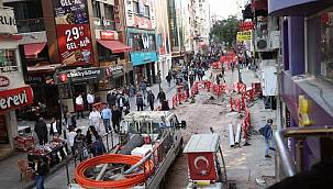 Çarşı yenileme çalışmaları başladı 