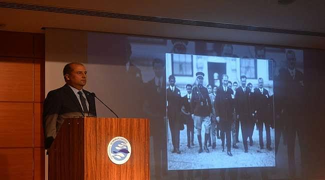EÜ Su Ürünleri Fakültesinde "Atatürk ve Liderlik" Konferansı