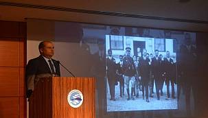 EÜ Su Ürünleri Fakültesinde "Atatürk ve Liderlik" Konferansı