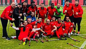 İzmirli amputeler Türkiye üçüncüsü oldu 