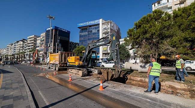 İZSU, Karşıyaka'da taşkınların önüne geçiyor 