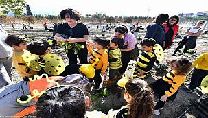 Mahalle Bostanı'nda kış sebzelerinin ekimi başladı 