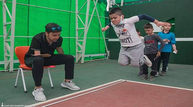 Sportif yetenek ölçümü programına yoğun ilgi