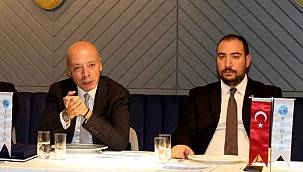 TÜGİAD Ege'ye konuk olan Murat Salar: "Seçime bu seviyelerde bir döviz kuru ile gideceğiz"