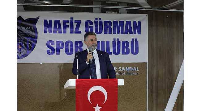 Başkan Sandal:  "Sporun ve sanatın her zaman destekçisi olacağız" 