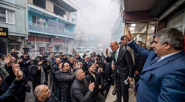 Başkan Soyer'den Cengizhan Erzurumlular Derneği'ne ziyaret 