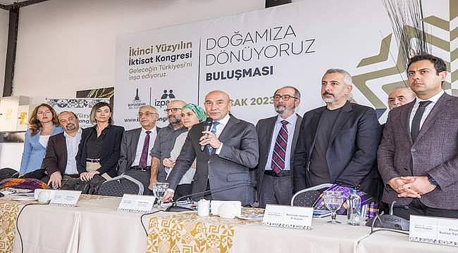 Başkan Soyer "Doğamıza Dönüyoruz" başlıklı uzman toplantısında konuştu: Geleceği ortak akılla inşa etmenin sorumluluğunu taşıyoruz