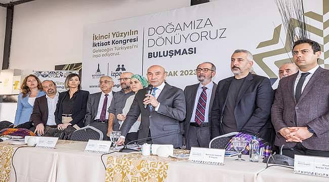 Başkan Soyer "Doğamıza Dönüyoruz" başlıklı uzman toplantısında konuştu: Geleceği ortak akılla inşa etmenin sorumluluğunu taşıyoruz 