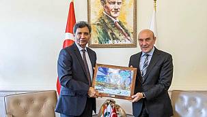 Başkan Soyer Hindistan Büyükelçisi'ni ağırladı