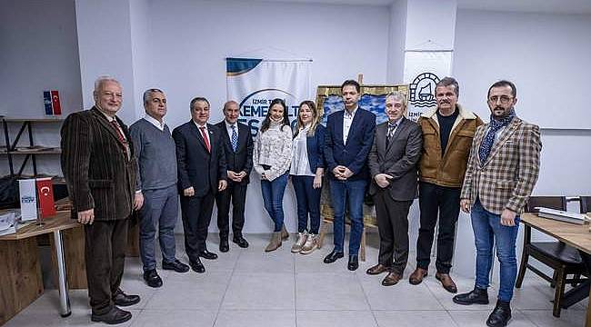 Başkan Soyer Tarihi Kemeraltı Esnaf Derneği üyeleriyle bir araya geldi: Kemeraltı İzmir'in kaldıracı olacak
