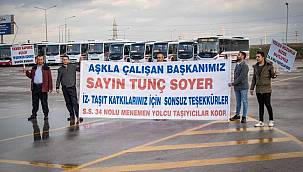 Başkan Soyer Menemen'de İZTAŞIT garajını ziyaret etti 