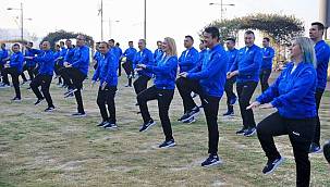 Konak'ta zabıta düzenli spora başladı 