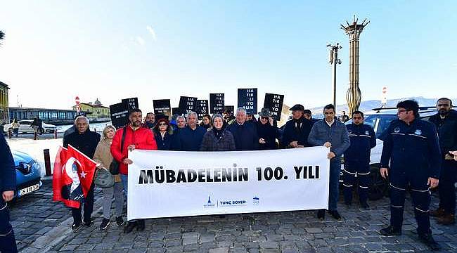 Mübadelenin 100'üncü yılında "Koridor" açıldı 