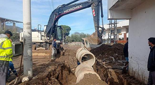 Torbalı Mersinli Deresi'nde taşkın riski ortadan kalktı 