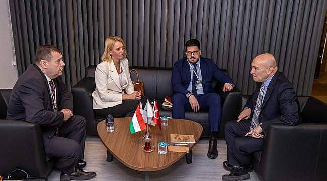 Macaristan İstanbul Başkonsolosu Başkan Soyer'i ziyaret etti