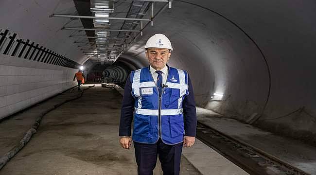 Başkan Soyer Narlıdere Metrosu için müjdeyi verdi: İlk deneme seferi Nisan'da yapılacak