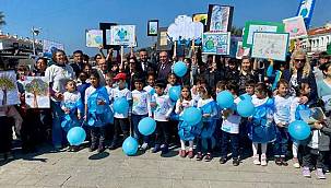 Dünya Su Günü'nde Foçalı çocuklar haykırdı: Suyu boşa harcama