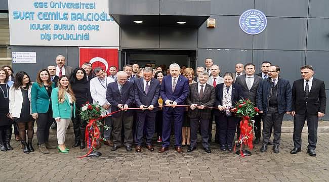 Karşıyaka'da Ege Üniversitesi Tıp Fakültesi KBB Polikliniği açıldı 