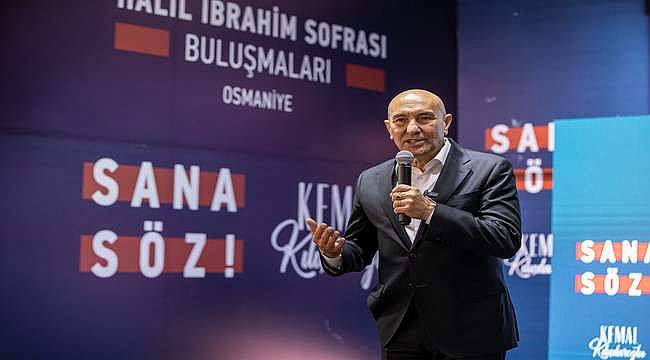 Başkan Soyer Osmaniye'de bayram programını sürdürüyor: "Osmaniye gündemimizden asla düşmeyecek" 