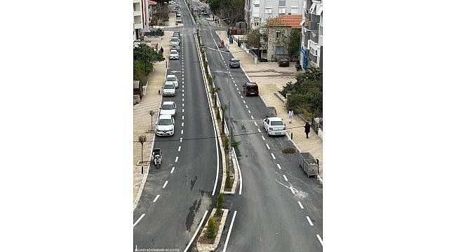 ​Seferihisar'da Temel Cingöz Caddesi yenilendi 