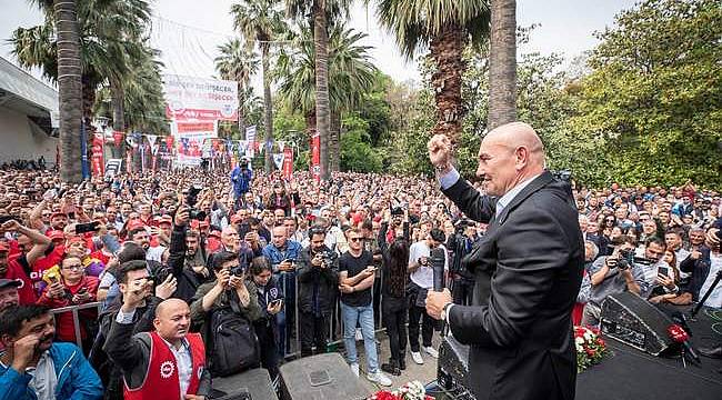 18 bin işçi toplu sözleşmeyi bayram havasında kutladı 