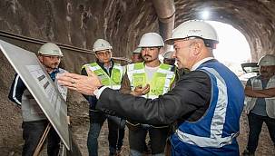 Buca Onat Tüneli'ni inceleyen Başkan Soyer duyurdu: İzmir'de ulaşımı rahatlatacak projenin ilk etabı açılıyor 