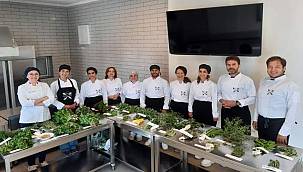 EÜ Gastronomi Akademisinin eğitimlerine Çeşme halkından yoğun ilgi 