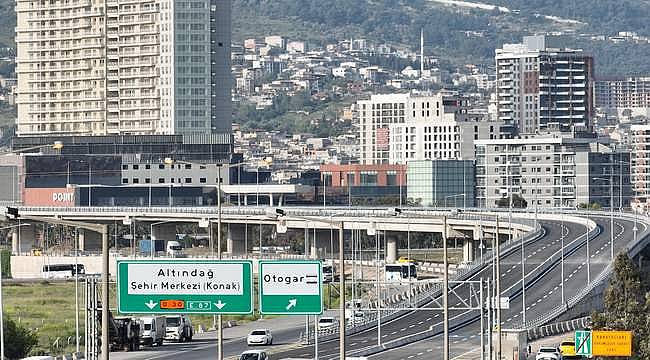 İzmir'de 45 dakikalık yol 10 dakikaya inecek  