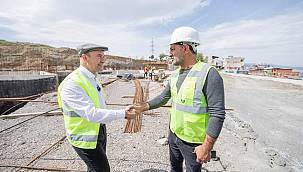 Orhan Kemal İlköğretim Okulu inşaatı yükseliyor 