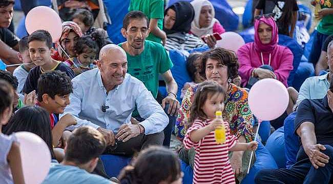 Çocuklar Damlacık Mahalle Şenliği'nde eğlendi 