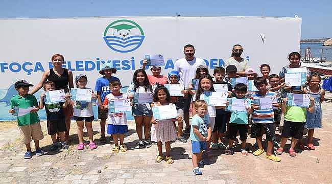 Foça Belediyesi Su Akademisi İlk Mezunlarını Verdi