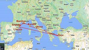 Foçalılar 2 bin 500 yıl önce Avrupa'da kurdukları kentlerle buluşuyor 