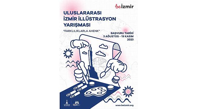 "İzmir'e Renk Ol" illüstrasyon yarışması başlıyor! 