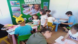 Pınar Çocuk Resim Atölyesi, 20 çadır kentte binlerce çocukla bir araya geldi 