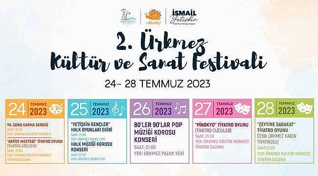  Ürkmez'de festival zamanı 
