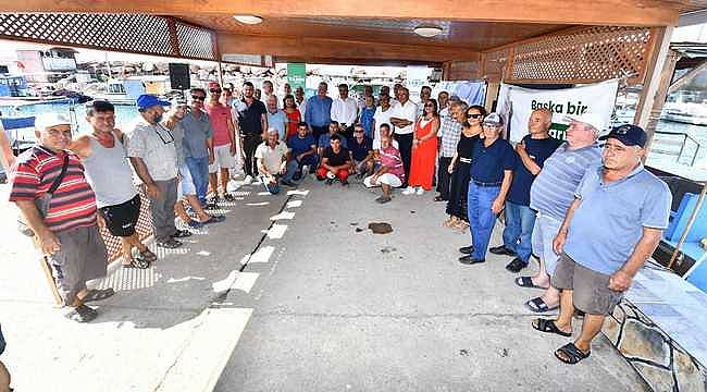 Av sezonu öncesi İzmirli balıkçılara büyük destek 