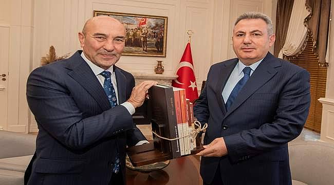 Başkan Soyer'den Vali Elban'a ziyaret 