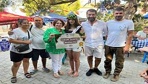 Karaburun'un salkım salkım büyüyen şenliği