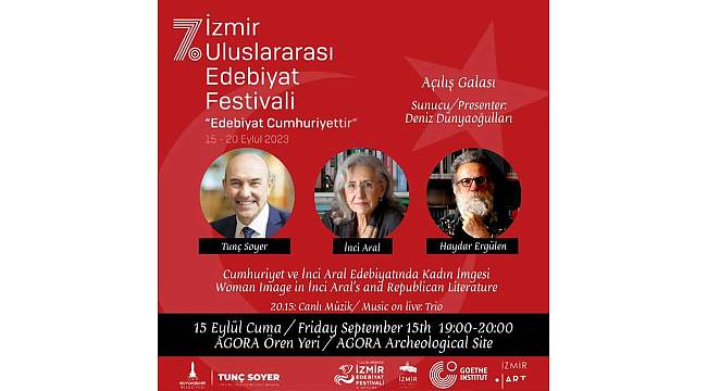 7. Uluslararası İzmir Edebiyat Festivali başlıyor 