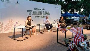 92. İzmir Enternasyonal Fuarı'nda gençlerle tarladan sofraya