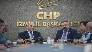 Başkan Soyer, Aslanoğlu ve yönetimini ziyaret etti 