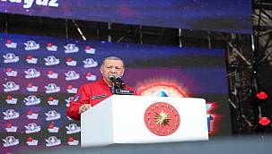 Cumhurbaşkanı Recep Tayyip Erdoğan, İzmir TeknoFest'te...