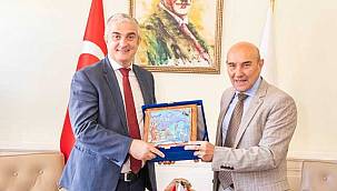 Danimarka Büyükelçisi'nden Başkan Soyer'e ziyaret 